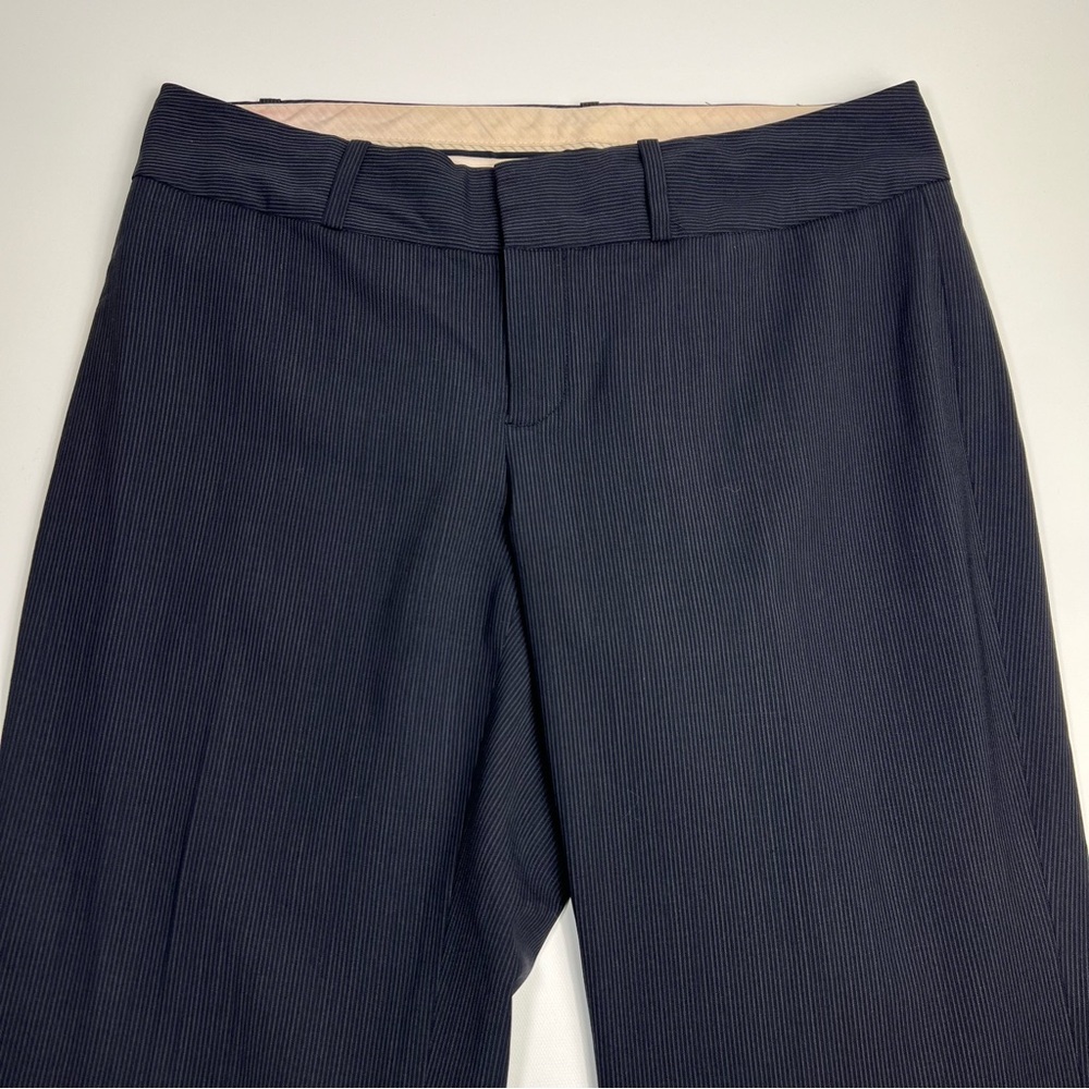 BANANA REPUBLIC JACKSON-FIT BLACK LIGHTWEIGHT WOOL TROUSER size 10 - Picture 2 of 7